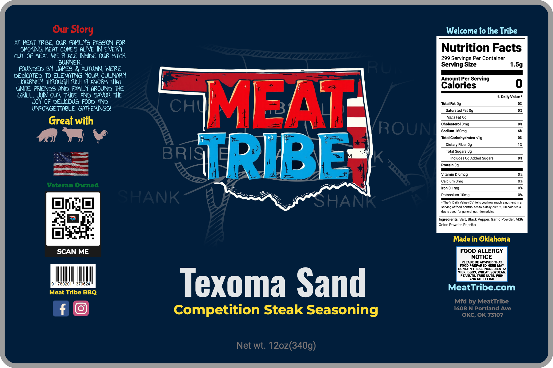 Texoma Sand Competition Steak Seasoning